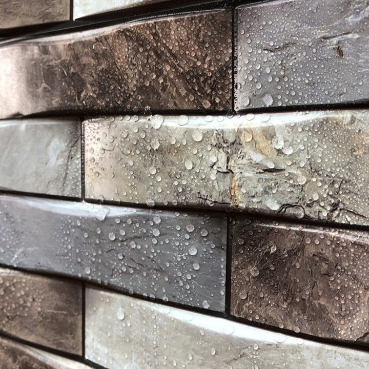 BowLift | Modern PVC Field Tile/Single Tile Rectangular Peel and Stick Wall Tile