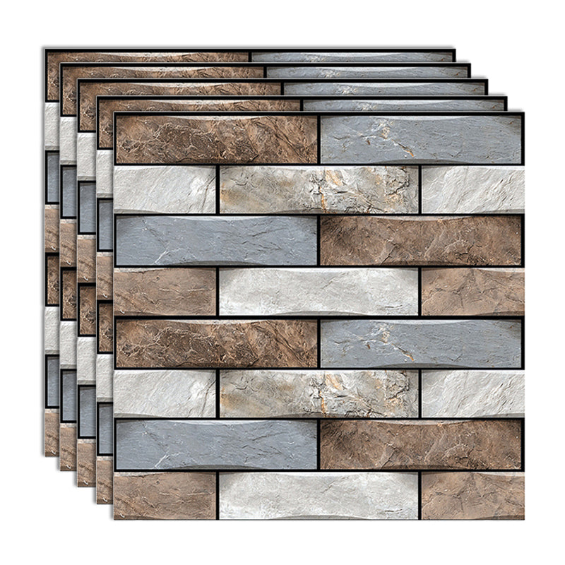 BowLift | Modern PVC Field Tile/Single Tile Rectangular Peel and Stick Wall Tile