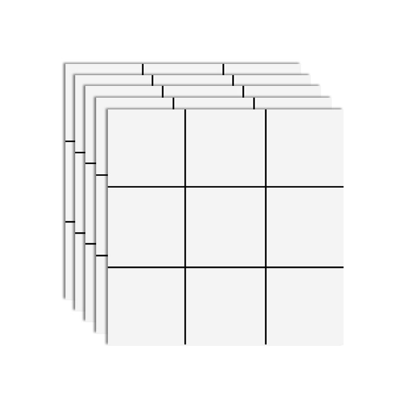BowLift | Modern Peel-and-Stick Tiles Vinyl Field Tile Square 5-Pack Peel & Stick Field Tile