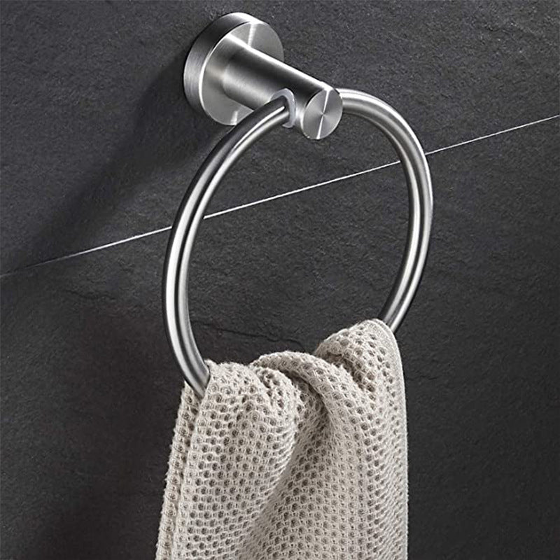 BowLift | Traditional 2-piece bathroom hardware set towel ring/paper holder