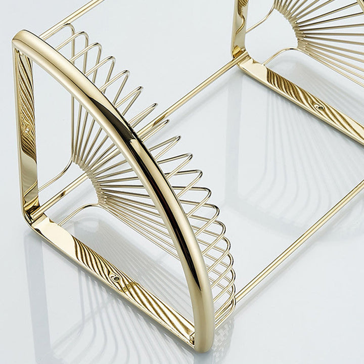 BowLift | Traditional Brass Bathroom Accessory Set Bathroom Shelf Bathroom Accessory Set