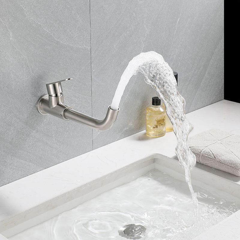 BowLift | Modern Style Wall-Mounted Single Lever Mixer Faucet for the Bathroom