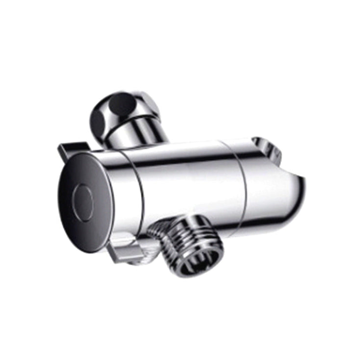 BowLift | Silver Dual Shower Head Round Rainfall Wall-Mounted Shower Head