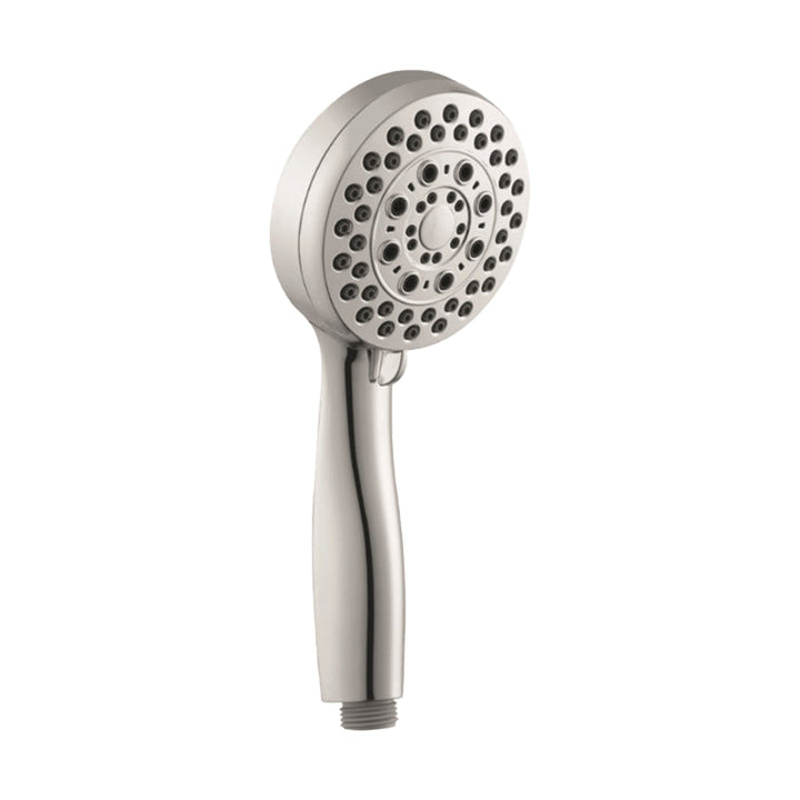 BowLift | Silver Dual Shower Head Round Rainfall Wall-Mounted Shower Head