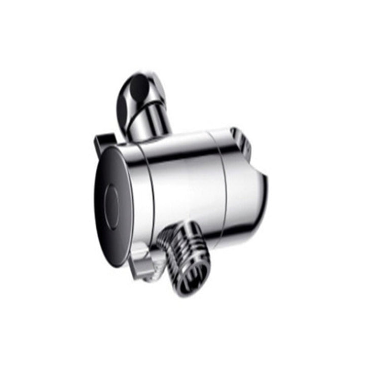 BowLift | Silver Dual Shower Head Round Rainfall Wall-Mounted Shower Head