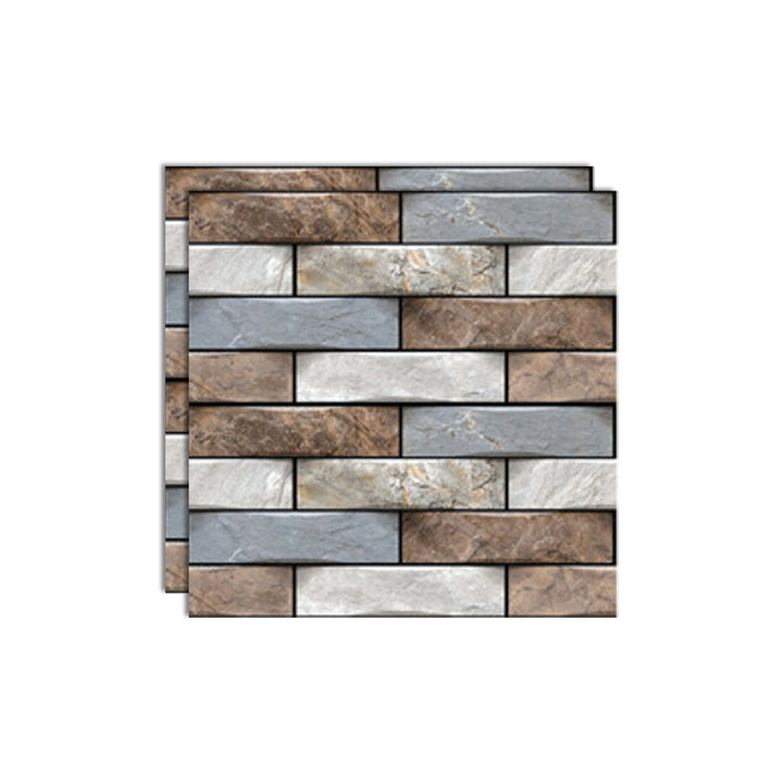 BowLift | Tile Peel & Stick Rectangle Waterproof Plastic Peel & Stick Subway Tiles for Shower 2-Pack