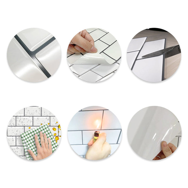 BowLift | Modern Field Tile Waterproof Peel and Stick Wall Tile for the Kitchen