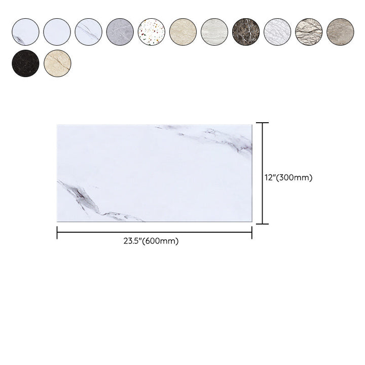 BowLift | Contemporary Style Wallpaper Single Panel Bathroom Wallpaper with Rectangular Shape