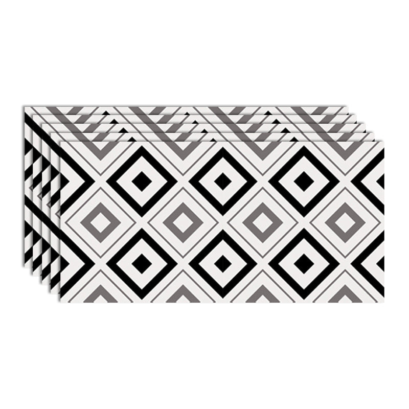 BowLift | Contemporary Wallpaper Single Panel Bathroom Wallpaper with Rectangular Shape