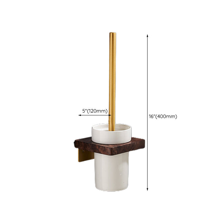 BowLift | Traditional Bathroom Accessories Set Bathroom Shelf Paper Holder Gold Bathroom Set