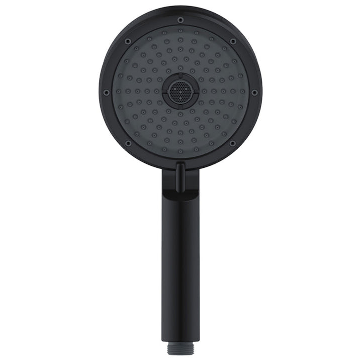 BowLift | Matt Black Hand Shower Modern 3-Stream Round Wall Mounted Hand Shower