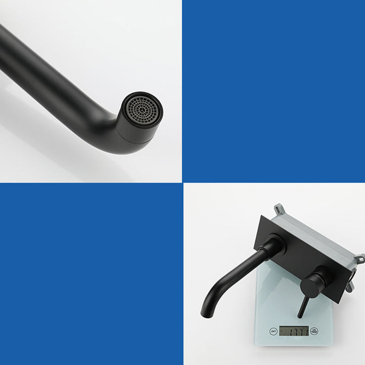 BowLift | Glam Style Faucet Single Handle Wall Mounted Faucet for Bathroom