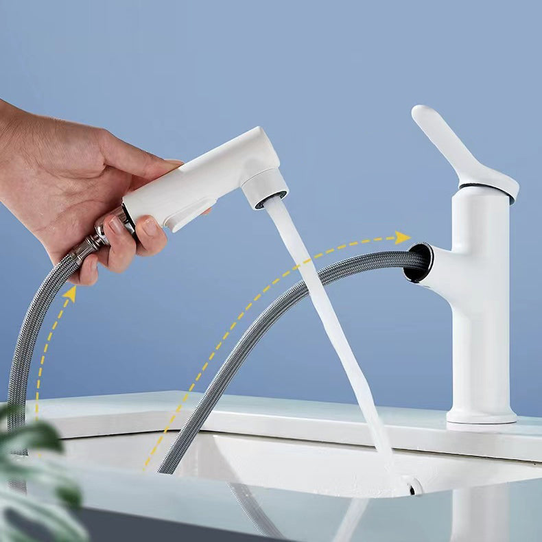 BowLift | Modern Sink Faucet Solid Color Copper Sink Faucet for Bathroom