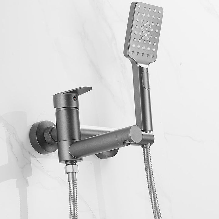 BowLift | Contemporary Wall Mounted Bathtub Filler Single Handle Metal Faucet