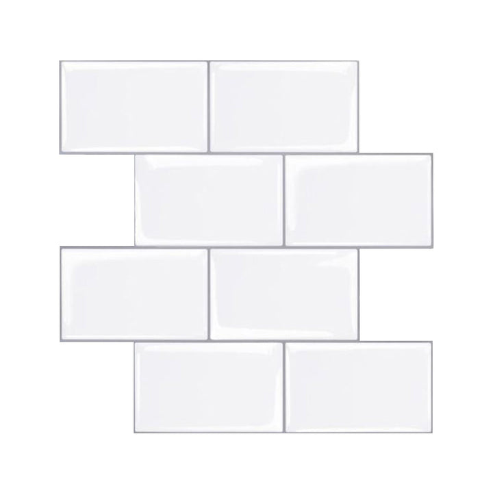 BowLift | Modern Peel and Stick Wall Tile PVC Peel and Stick Splashback Tile