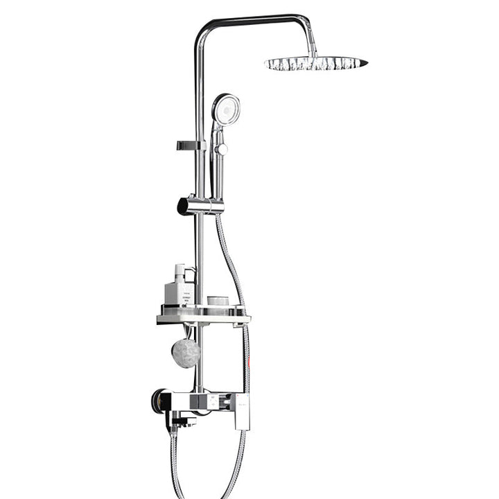 BowLift | Wall-mounted shower system handle lever spot resist copper shower system