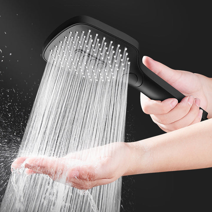 BowLift | Modern Bathroom Standard Showerhead Rainfall Square Ceiling Mounted Showerhead