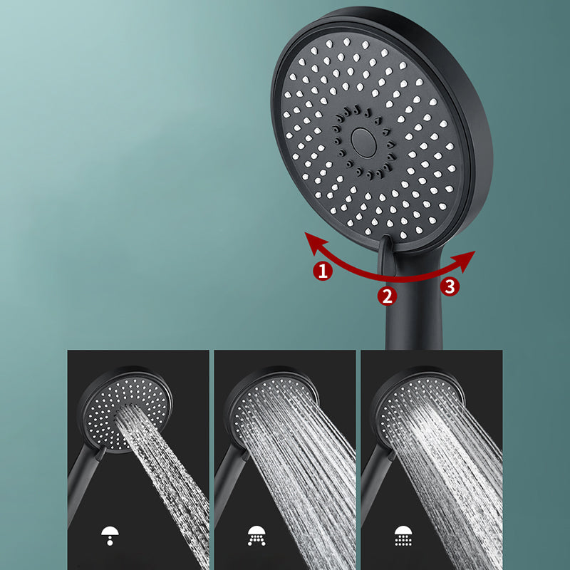 BowLift | Bathroom Showerhead 3-Jet Massage Wall-Mounted Round Showerhead