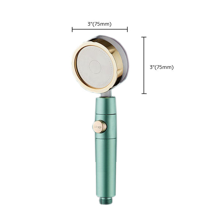 BowLift | Modern Shower Head for the Bathroom 2-Jet Massage Rain Shower Round Wall Mounted Shower Head