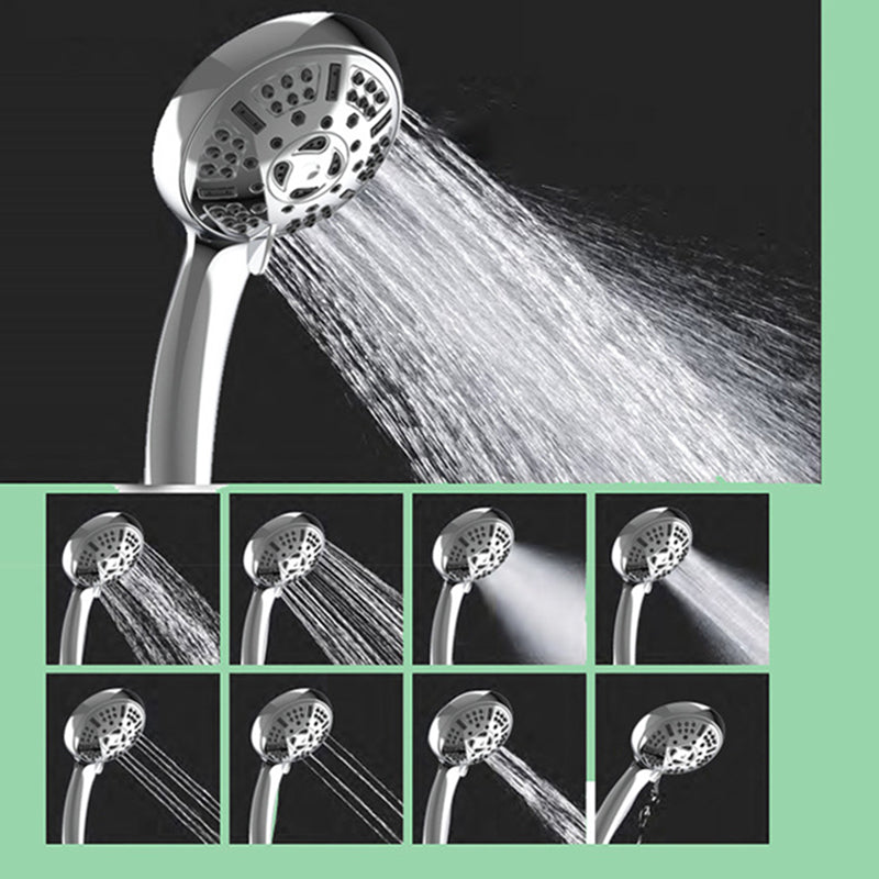 BowLift | Modern Shower Head for Bathroom 9-Jet Round Wall-Mounted Shower Head