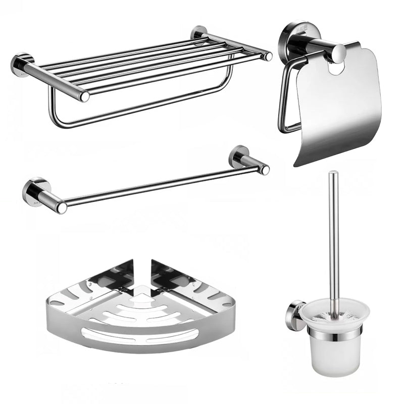 BowLift | Modern Bathroom Accessories Bathroom Shelf Towel Bar Stainless Steel Bathroom Accessory Set