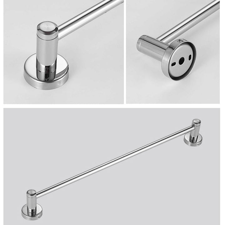 BowLift | Modern Bathroom Accessories Bathroom Shelf Towel Bar Stainless Steel Bathroom Accessory Set