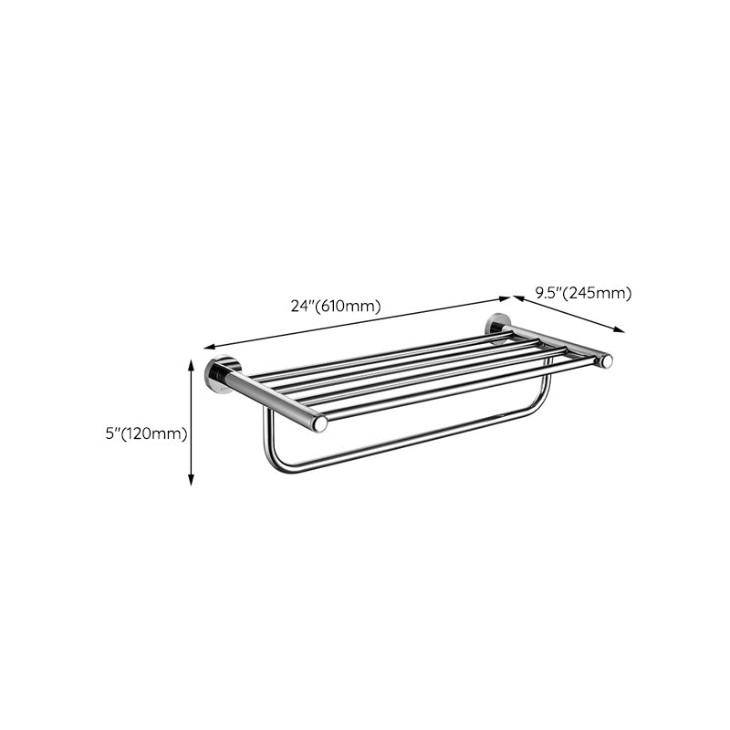 BowLift | Modern Bathroom Accessories Bathroom Shelf Towel Bar Stainless Steel Bathroom Accessory Set