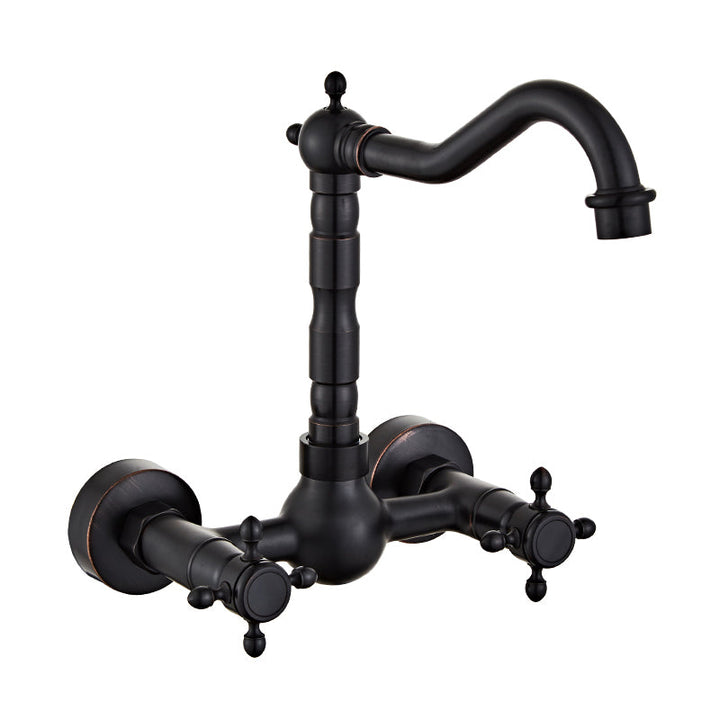 BowLift | Traditional Wall-Mounted Copper Clawfoot Bathtub Faucet Trim Low Arc Clawfoot Bathtub Faucet