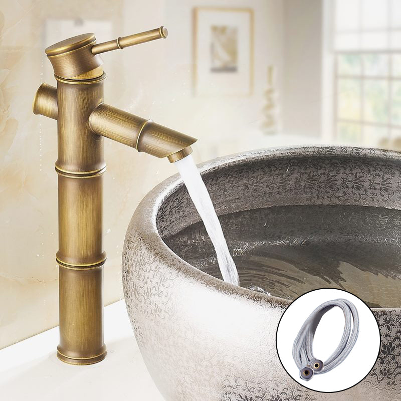 BowLift | A hole water tap country sink bathroom faucet with single lever handle