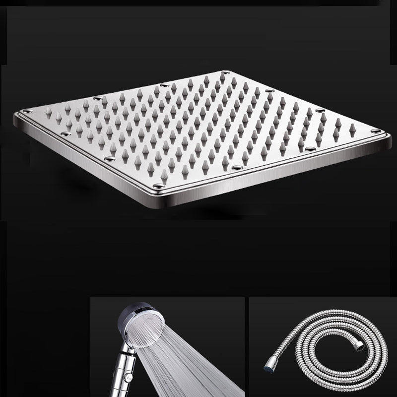 BowLift | Contemporary Showerhead Combination Dual Showerhead Stainless Steel Wall-Mounted Showerhead