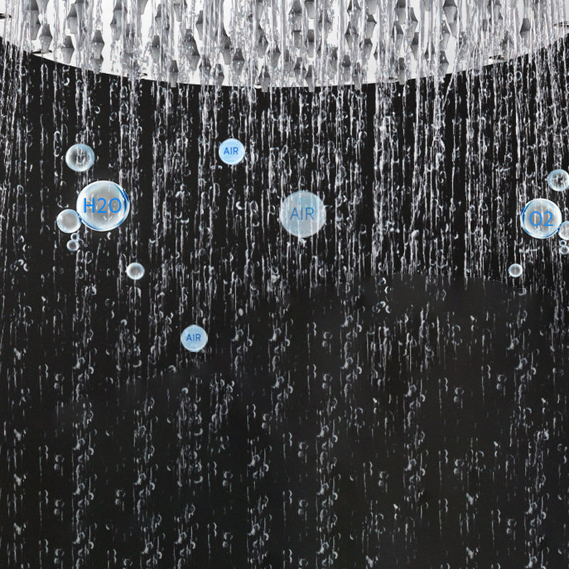 BowLift | Contemporary Shower Head Combination Polished Stainless Steel Ceiling Mounted Shower Head