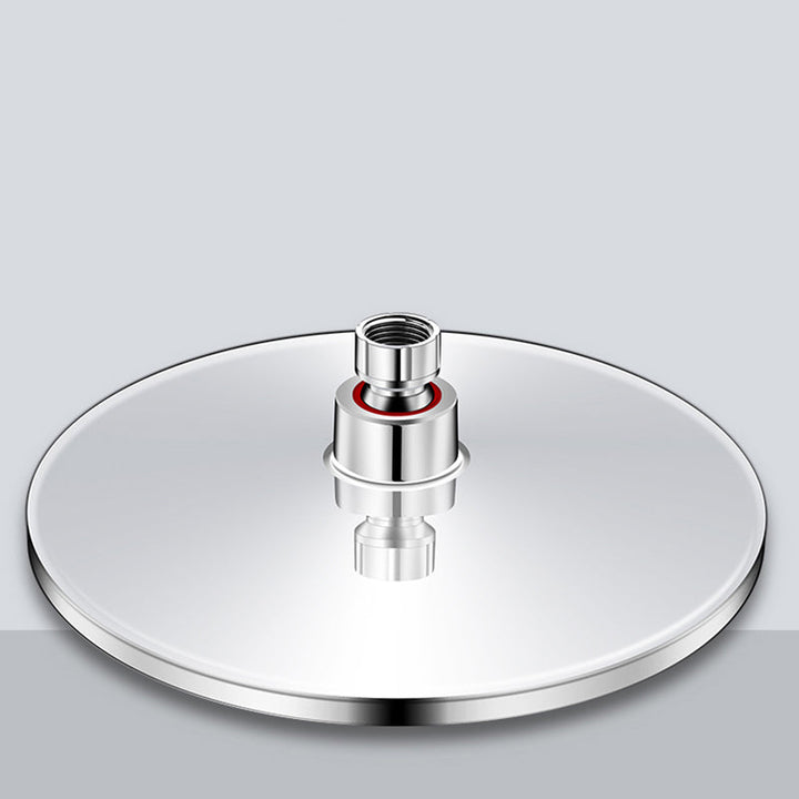 BowLift | Contemporary Showerhead Combination Rainfall Chrome Wall Mount Showerhead