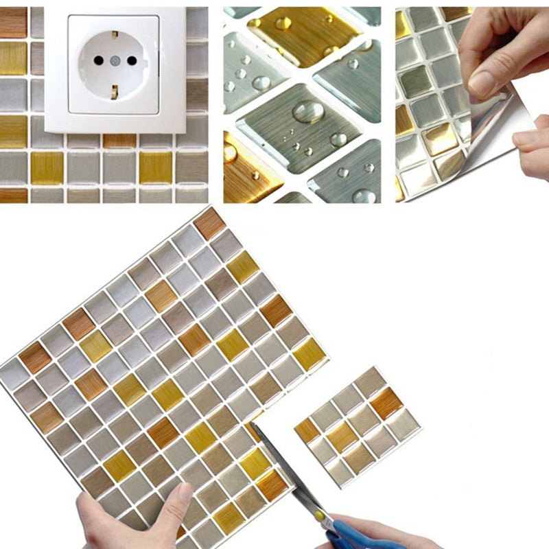 BowLift | Peel and Stick Tile Mosaic Stain-resistant square Peel and Stick tile for the kitchen