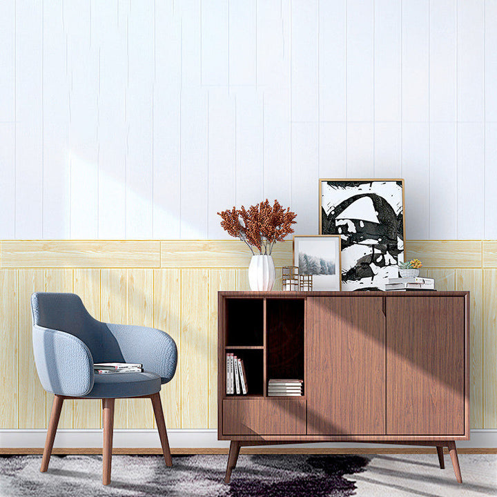 BowLift | Modern Wood Paneling Smooth Wall Indoor Wood Planks Set of 2