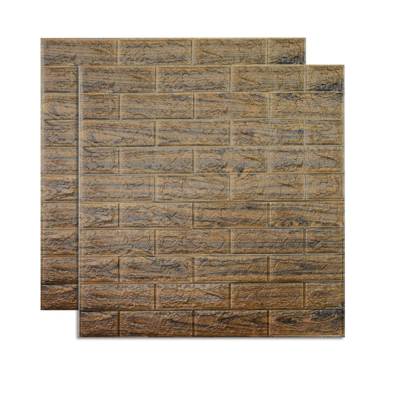 BowLift | Farmhouse Wall Panel 3D Brick Bedroom and Living Room Wall Panels Set of 2
