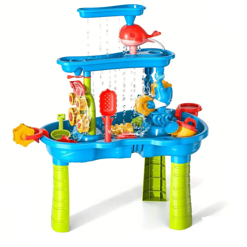 BowLift | 3-Layer Sand and Water Table | Fun & Educational Playset for Kids Ages 1–5