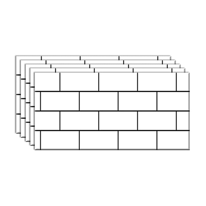 BowLift | Single Tile Remove and Stick Back Wall Contemporary Kitchen Paper
