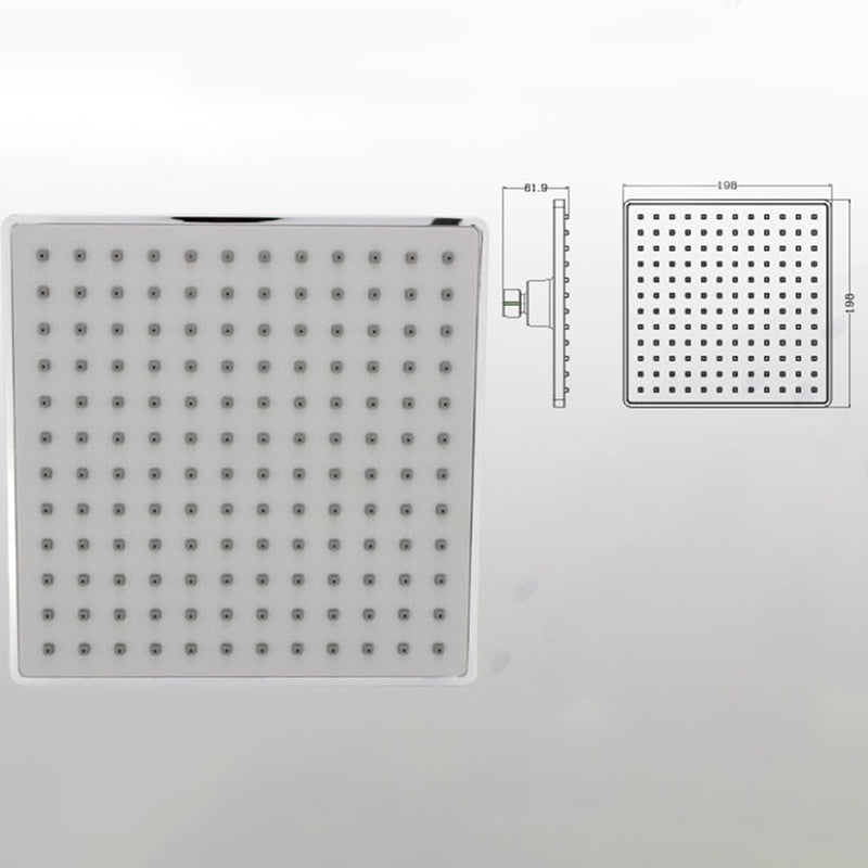 BowLift | Contemporary Shower Combination Fixed Shower Head Chrome Ceiling Mounted Shower Head