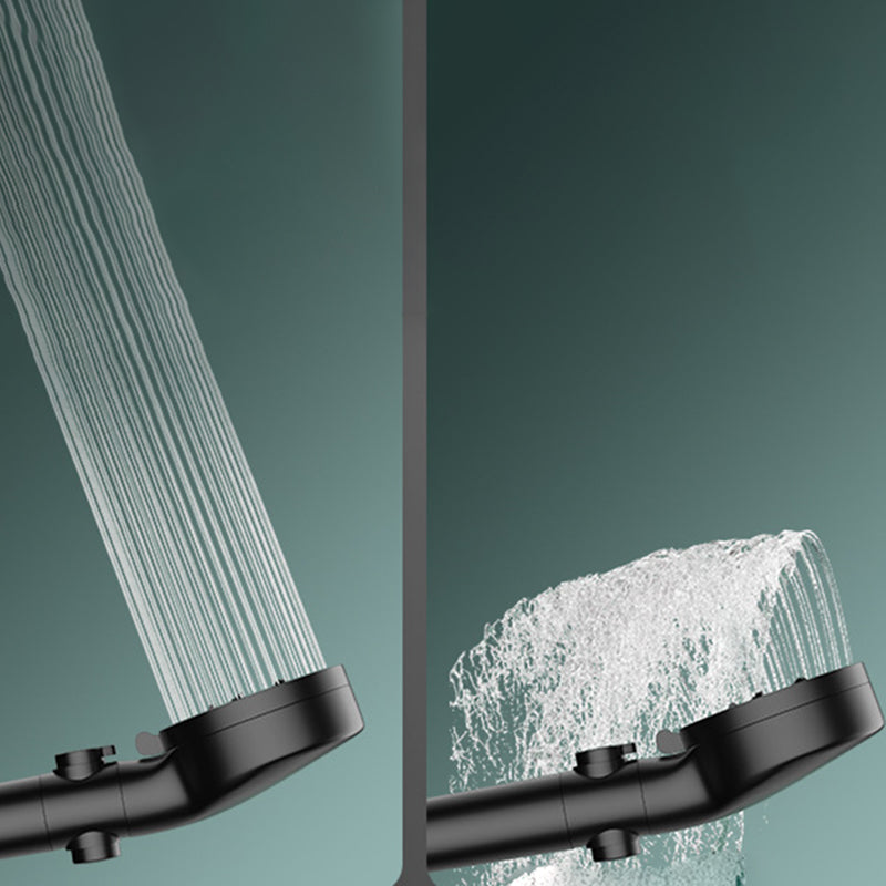 BowLift | Bathroom Showerhead 5-Spray Round Handheld Shower Holder Wall Mount Showerhead