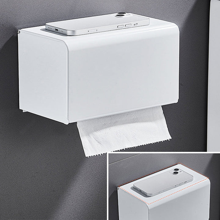 BowLift | Modern Bathroom Accessory Set Towel Bar Bathroom Shelf White Bathroom Accessory Set