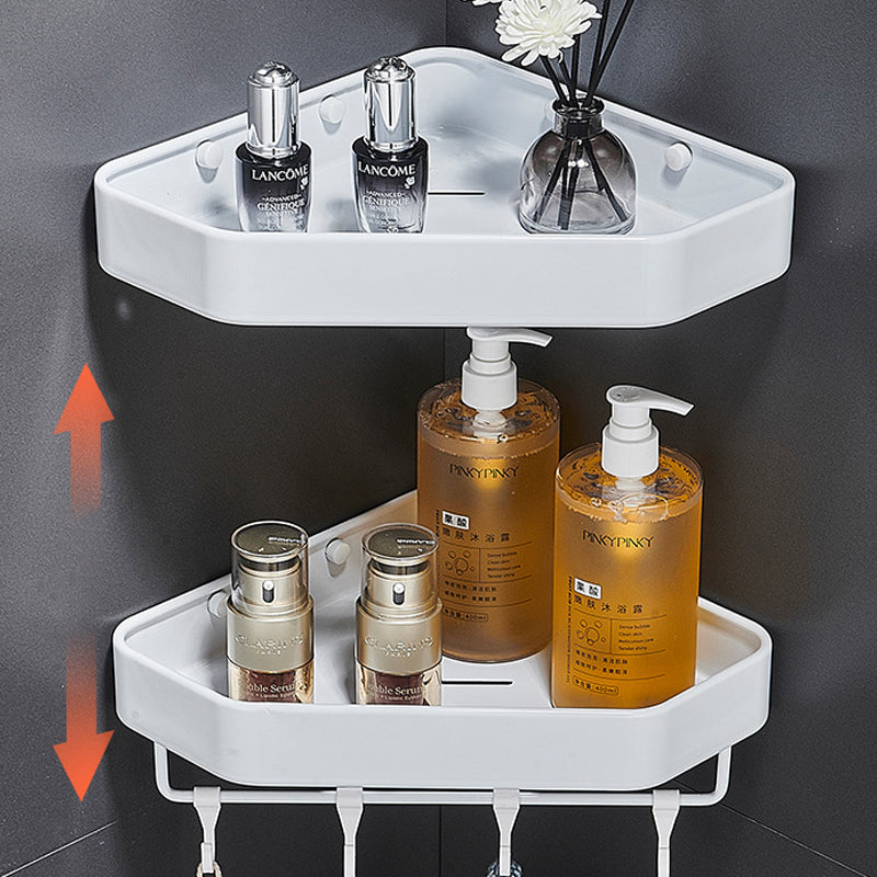 BowLift | Modern Bathroom Accessory Set Towel Bar Bathroom Shelf White Bathroom Accessory Set