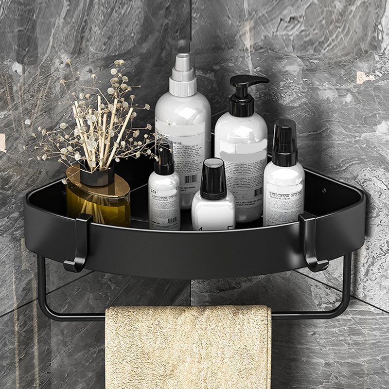BowLift | Modern Black-White Metal Bath Hardware Set Bath Shelf Bathroom Hardware Set