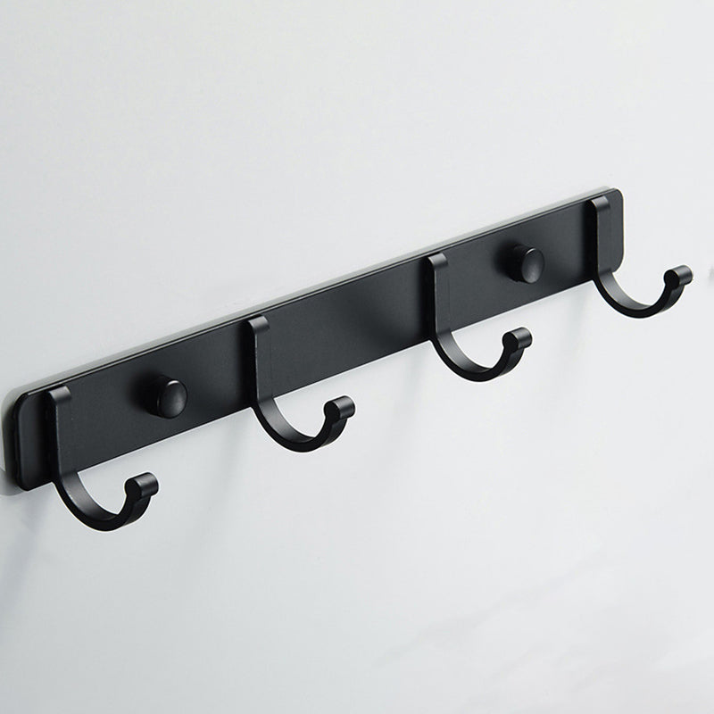 BowLift | Modern Bathroom Accessory Set Silver/Black Bathroom Accessory Kit