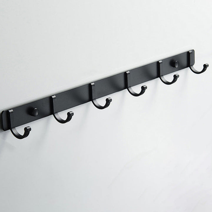 BowLift | Modern Bathroom Accessory Set Silver/Black Bathroom Accessory Kit