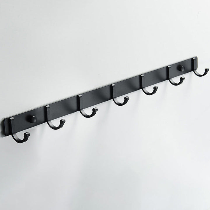 BowLift | Modern Bathroom Accessory Set Silver/Black Bathroom Accessory Kit