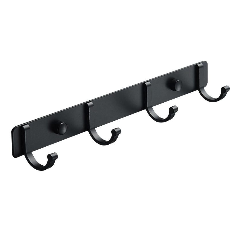 BowLift | Modern Bathroom Accessory Set Silver/Black Bathroom Accessory Kit