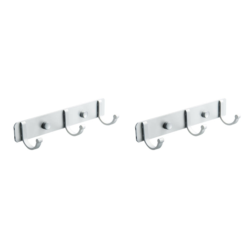 BowLift | Modern Bathroom Accessory Set Silver/Black Bathroom Accessory Kit