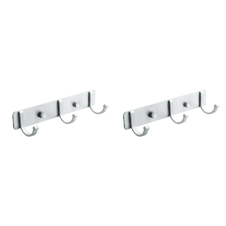 BowLift | Modern Bathroom Accessory Set Silver/Black Bathroom Accessory Kit