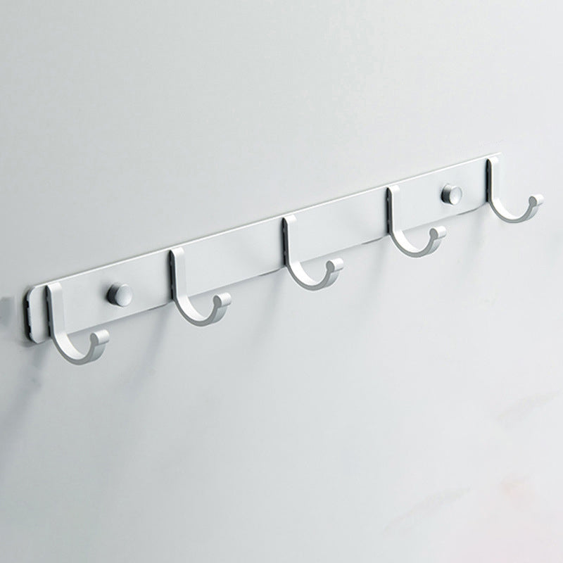 BowLift | Modern Bathroom Accessory Set Silver/Black Bathroom Accessory Kit