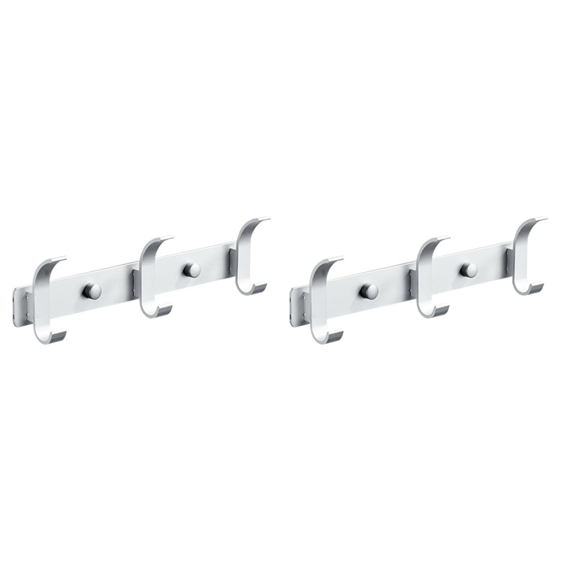 BowLift | Modern Bathroom Accessory Set Silver/Black Bathroom Accessory Kit
